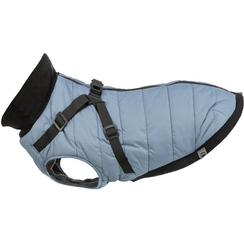 Geschirrmantel Pontis, XS: 27 cm, blau-grau